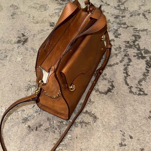 Etienne Aigner leather/suede satchel - Picture 6 of 6